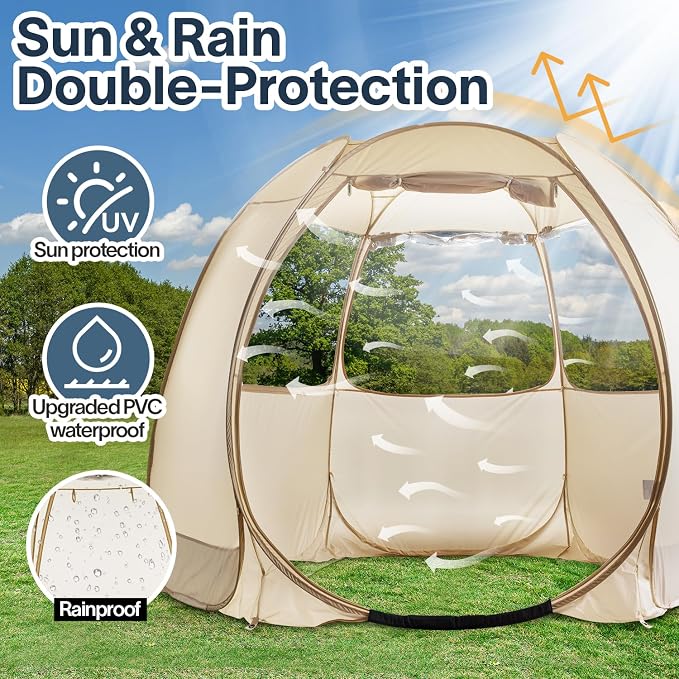 Alvantor Pop Up Screen House Tent, Instant Outdoor Gazebo - Image 6