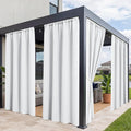 Patio Curtains Outdoor Waterproof, 4 Panels, Rod Pocket Sunshades | by RichSets