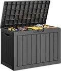 45 Gallon Outdoor Storage Box, All-Weather Deck Box by KAMABOKO