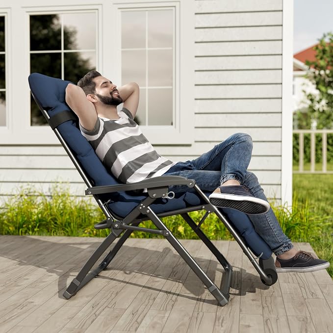 UDPATIO Oversized Zero Gravity Chair Patio Reclining Chairs - Image 2