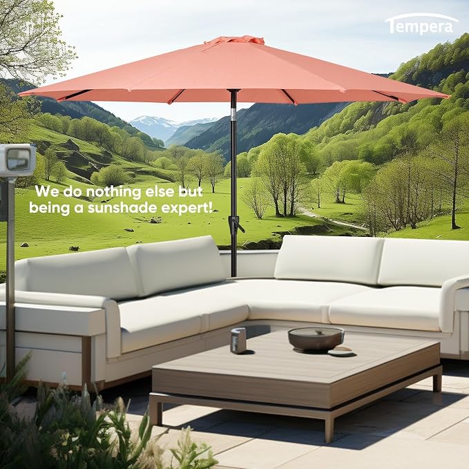 Tempera Patio Market Outdoor Table Umbrella - Image 6