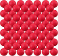 Junkin 80 Pcs Foam Golf Balls Rubber Practice Balls Realistic Feel and Flight Sport Training for Indoor or Outdoor Backyard Golf Training