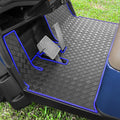 Golf Cart Floor Mat for Yamaha,Customize Non-Slip Full Coverage Liner Matt Replacement Fits to Yamaha G29/Drive, Drive2,Adventurer,QuieTech 2017+,Durable Easy to Clean