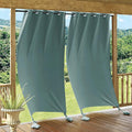 RYB HOME Outdoor Curtains for Patio Windproof by RYBHOME