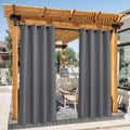 NICETOWN Canvas Waterproof Outdoor Curtains by NICETOWN