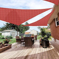 Patio Paradise 11' x 11' x 11' Sun Shade Sail Triangle Canopy Shade Cloth by Patio