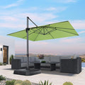 PURPLE LEAF Patio Umbrella 10' x 13' Built by PURPLELEAF
