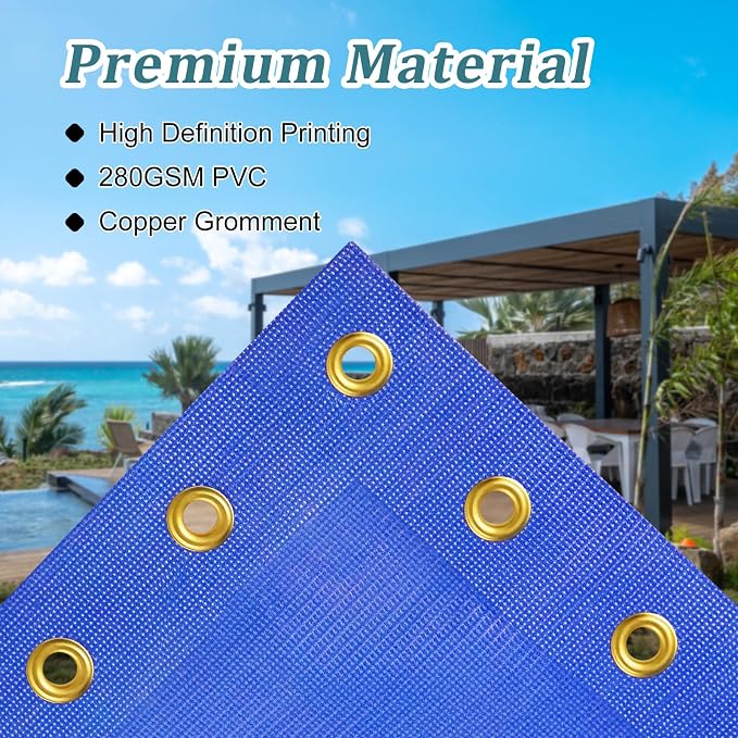 Shade&Beyond Custom Design Patio & Gazebo Backdrop Screen, Full-Color Printed - Image 4