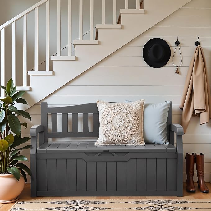 Greesum 80 Gallon Outdoor Storage Bench - Image 2