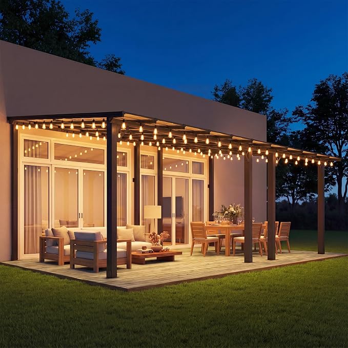 Aoxun 22’x10’ Gazebo for Patio, Gazebo Pergola - Image 9