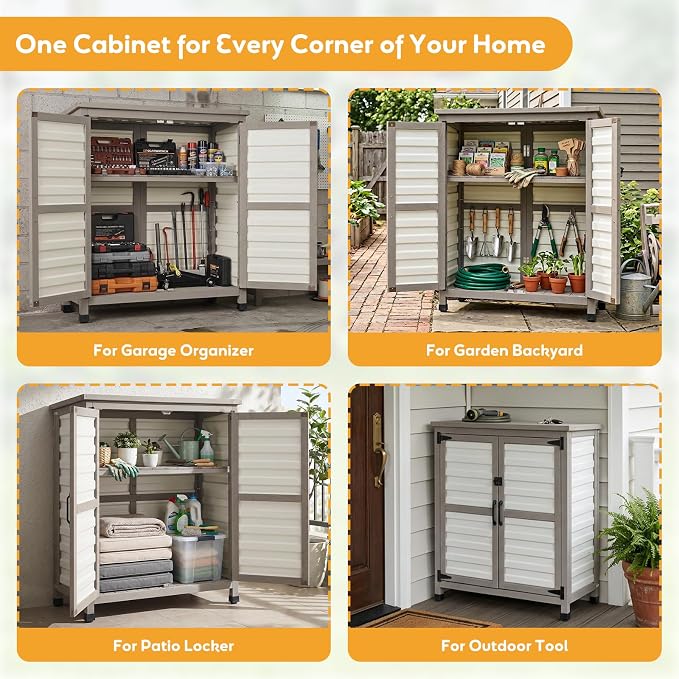 PetsCosset Outdoor Storage Cabinet - Image 6