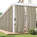 Gazebo Curtains Outdoor Waterproof 6 Panels, Patio Sun Shade | Weatherproof by RichSets