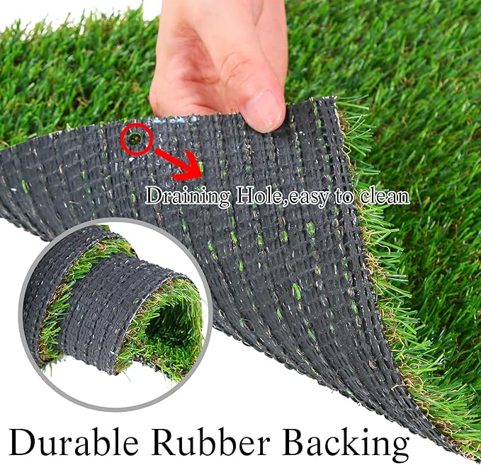 GLOBREEN Artificial Grass Table Runner 60 Inches - Green Christmas Mantle Decor Table Centerpiece Decorations Fake Grass for Golf Football Party Birthday Event Wedding Alice in Wonderland