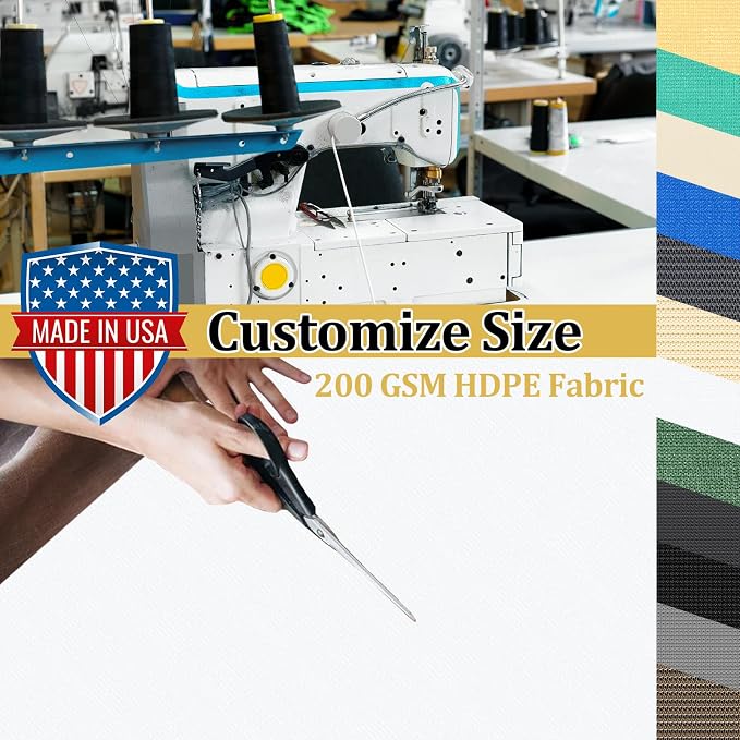 Shade&Beyond Customized Size 90% Sun Shade Cloth - Image 3
