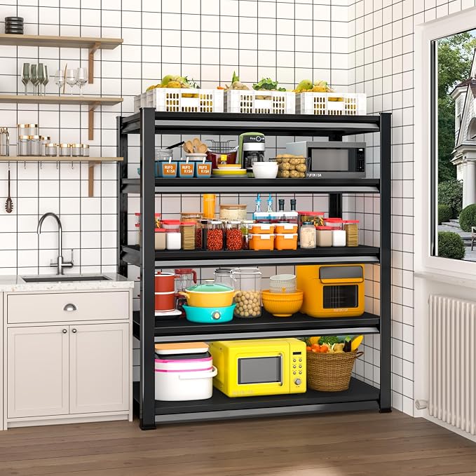 Garage Shelving Heavy Duty，Large Loads Adjustable Garage Storage Shelves - Image 6