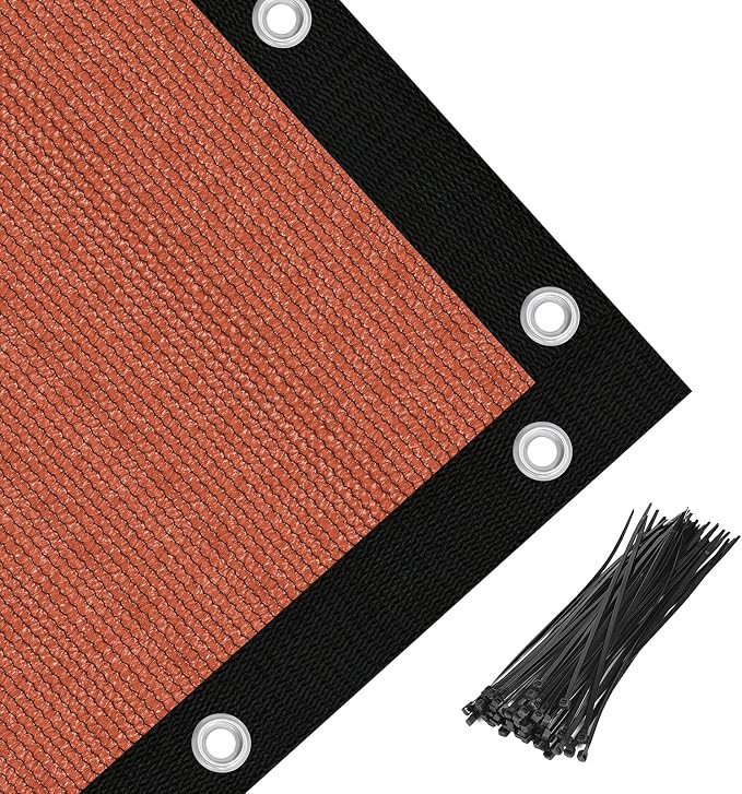 Amagenix 90% Pergola Shade Cover 8' X 10' Sun Shade Cloth - Image 6