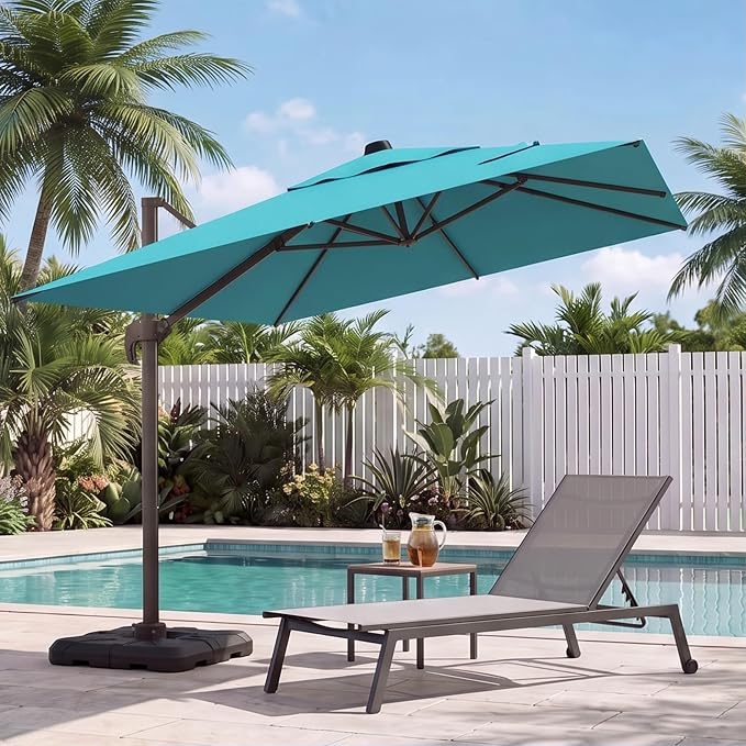 10x10 FT Patio Cantilever Umbrella - Image 6