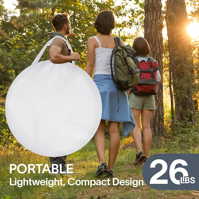 Alvantor Pop Up Screen House Tent, Instant Outdoor Gazebo - Image 5