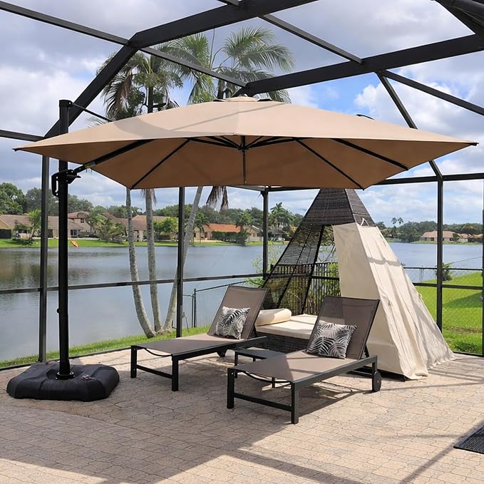 PURPLE LEAF Patio Umbrella - Image 2