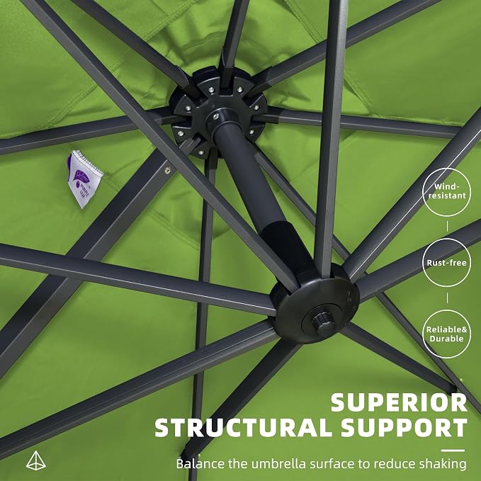 PURPLE LEAF Patio Umbrella - Image 7