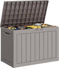 45 Gallon Outdoor Storage Box, All-Weather Deck Box by KAMABOKO