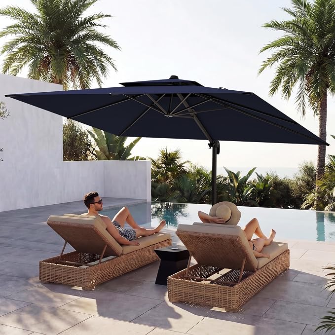 10x13 FT Patio Cantilever Umbrella - Image 9