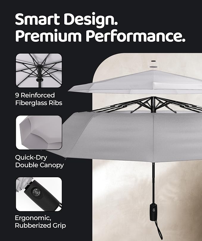 Windproof Travel Umbrella - Image 3