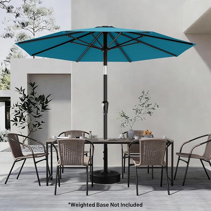 9 FT Patio Umbrella for Outdoor, Outdoor Table Umbrella - Image 6