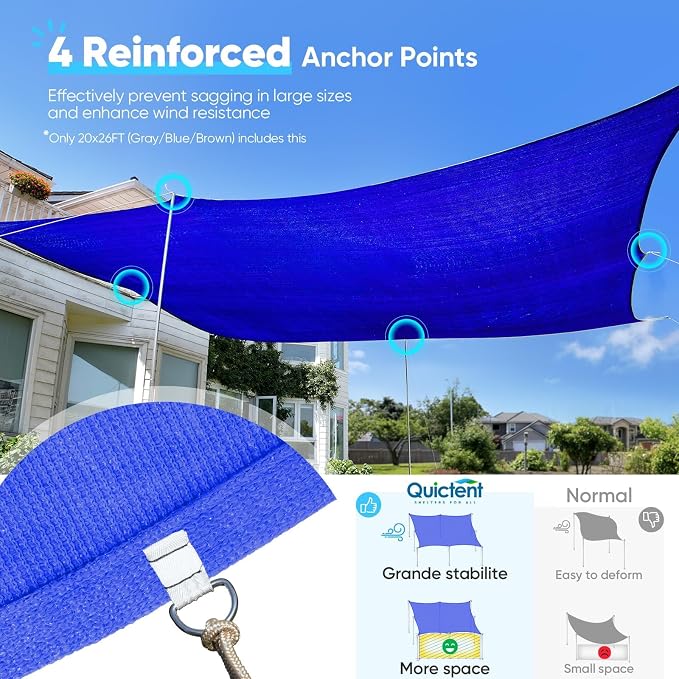 Quictent Sun Shade Sail for Patio - Image 2