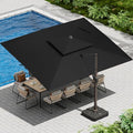 10 X 13 FT Cantilever Patio Umbrella Outdoor by Ombrellon