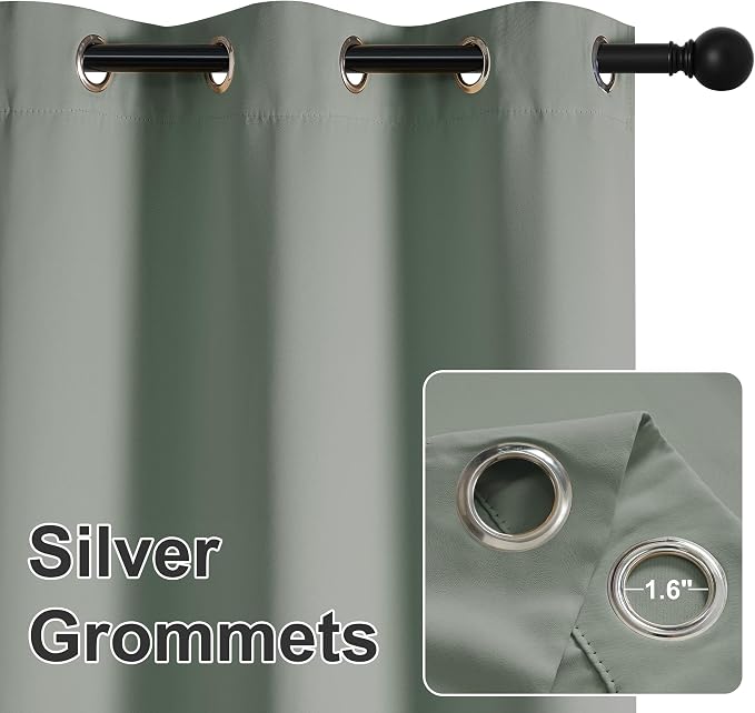 RYB HOME Extra Wide Outdoor Curtains - Image 4