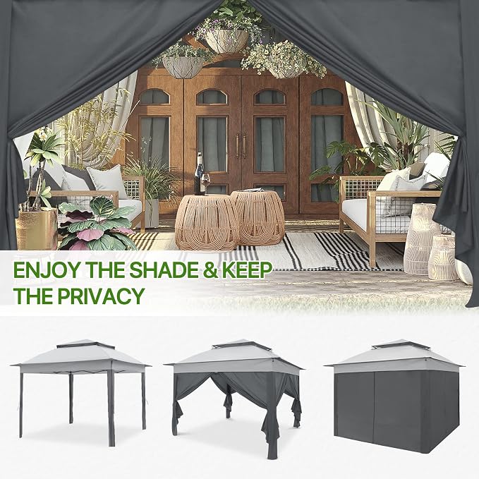 COOS BAY 11x11 Pop Up Gazebo - Image 6