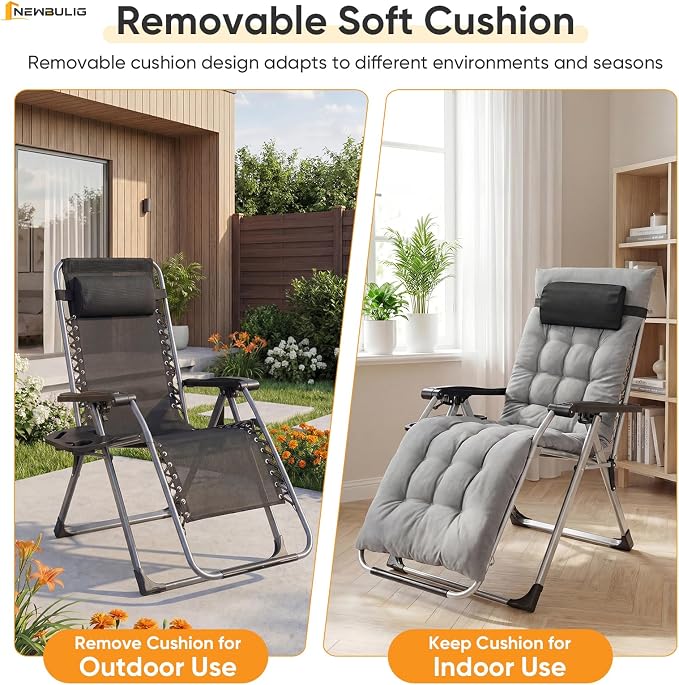 NEWBULIG Zero Gravity Chairs Set of 2 - Image 7
