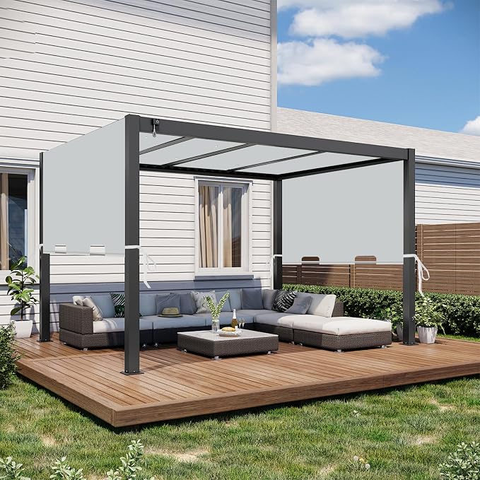 85"x 208" Universal Pergola Shade Cover, Garden Shade Replacement - Image 7