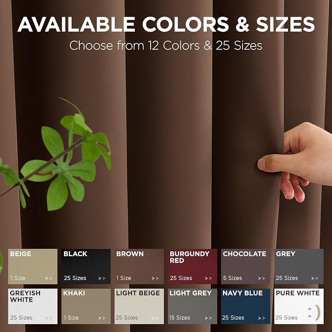 Joydeco Door Curtain Blackout Curtains - Image 9