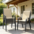 Patio Chairs Set of 8 by PIZZELLO