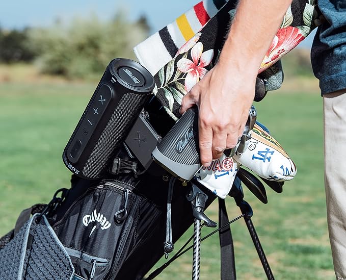 Blue Tees Golf - Magnetic Hub - Attach Magnetic Accessories to Your Golf Bag - Black