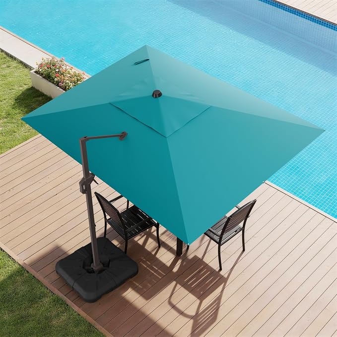 9x12 FT Cantilever Patio Umbrella by ZLACUIU