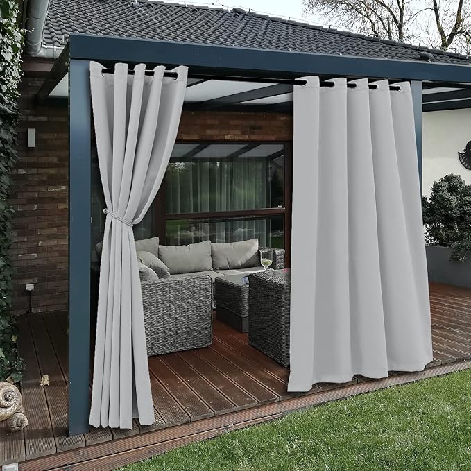 BONZER Waterproof Indoor/Outdoor Curtains - Image 5