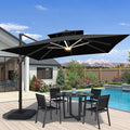 10x10 FT Outdoor Cantilever Patio Umbrella by Unknown