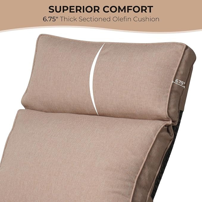 Grand patio Outdoor Recliner - Image 7