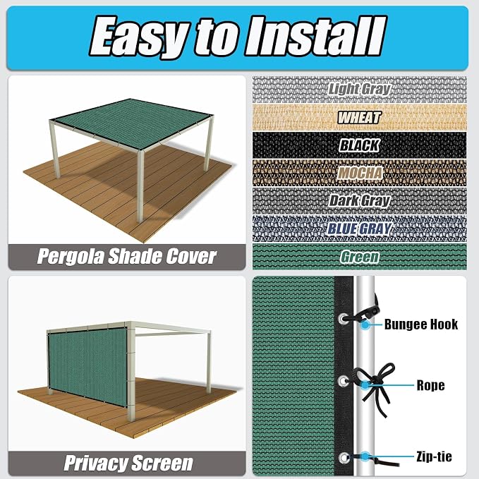 Amagenix 90% Sun Shade Cloth - Image 5