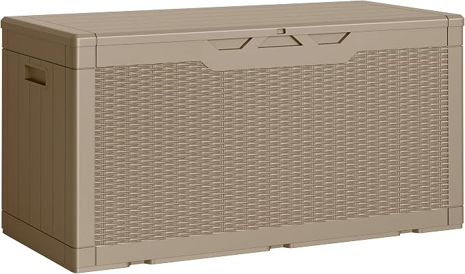 Greesum Outdoor Storage Box 100 Gallon Storage Bin by BuynowfromGreesum