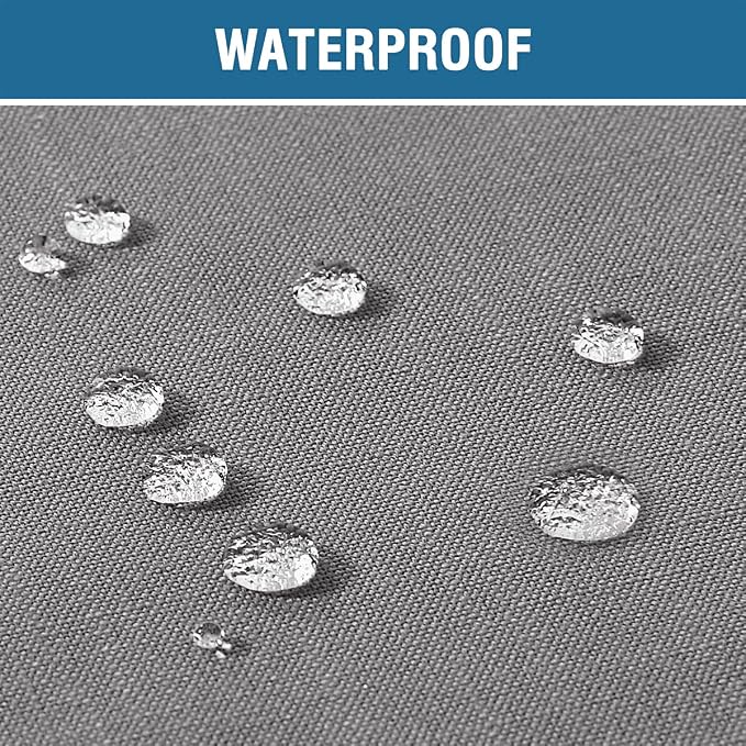 H.VERSAILTEX Waterproof Linen Look Outdoor Curtains - Image 3