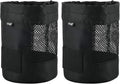 Cosmos Golf Ball Storage Bag - Pack of 2, Nylon Mesh Net, Drawstring Pouch for Golf Tees & Club Ball Organizer