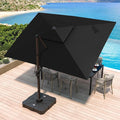 JZAC & QZYD 10x13 FT Cantilever Offset Patio Umbrella by JZACQZYDpatioumbrella