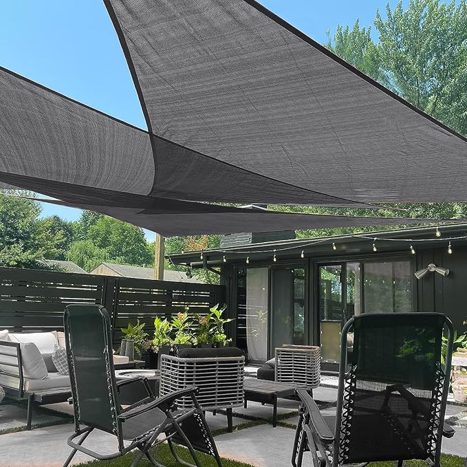 LOVE STORY Custom Size 5' x 6' x 7.8' Sun Shade Sail by LOVESTORY
