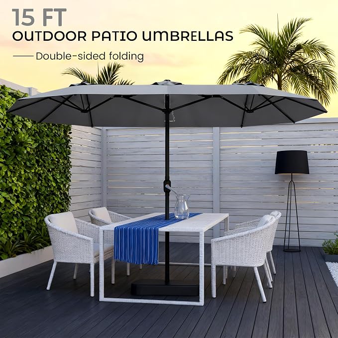 DomeShade 15ft Patio Umbrella - Image 2