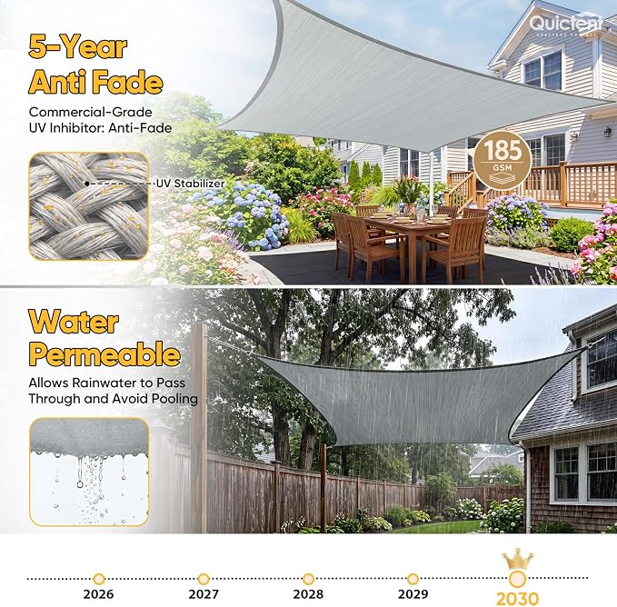 Quictent Sun Shade Sail for Patio - Image 5