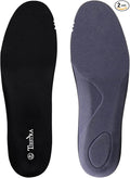Insoles for Womens Memory Foam Shoe Inserts,Replacement Insoles for Work Boot Running Shoes-Shock Absorption and Cushion for Feet Relief,Comfort Inner Soles for Everyday Use Black 37EU/US6